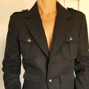 Tart Collection Wool Short Jacket Black Medium